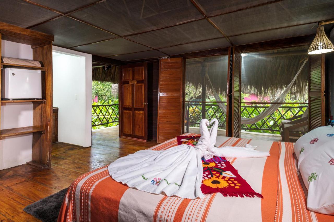 Las Guacamayas Lodge Resort, Selva Lacandona, Chiapas Mexico Tlatizapán Buitenkant foto