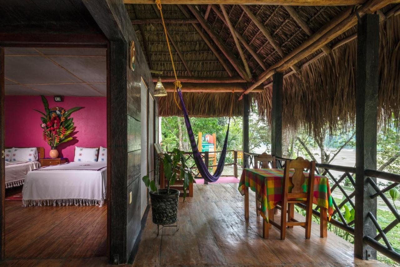 Las Guacamayas Lodge Resort, Selva Lacandona, Chiapas Mexico Tlatizapán Buitenkant foto