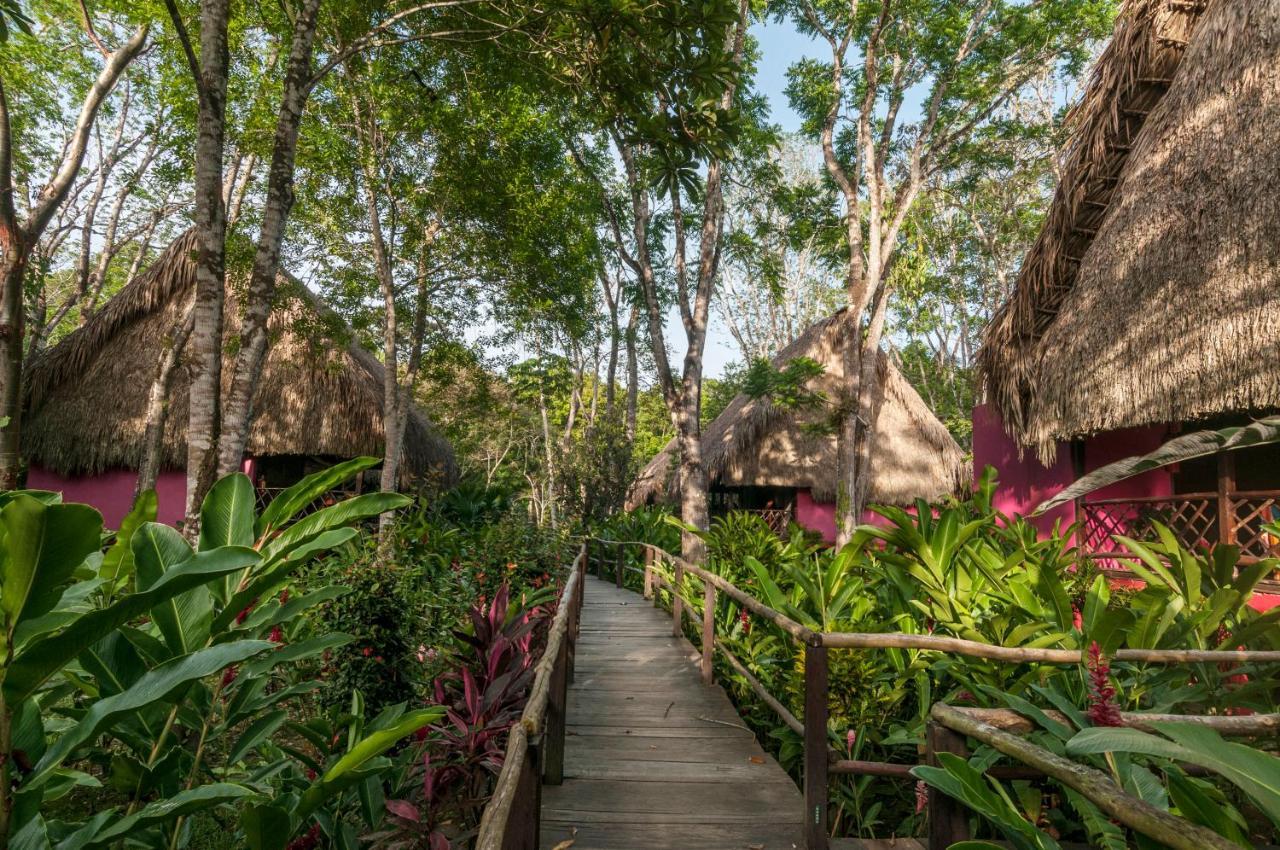 Las Guacamayas Lodge Resort, Selva Lacandona, Chiapas Mexico Tlatizapán Buitenkant foto