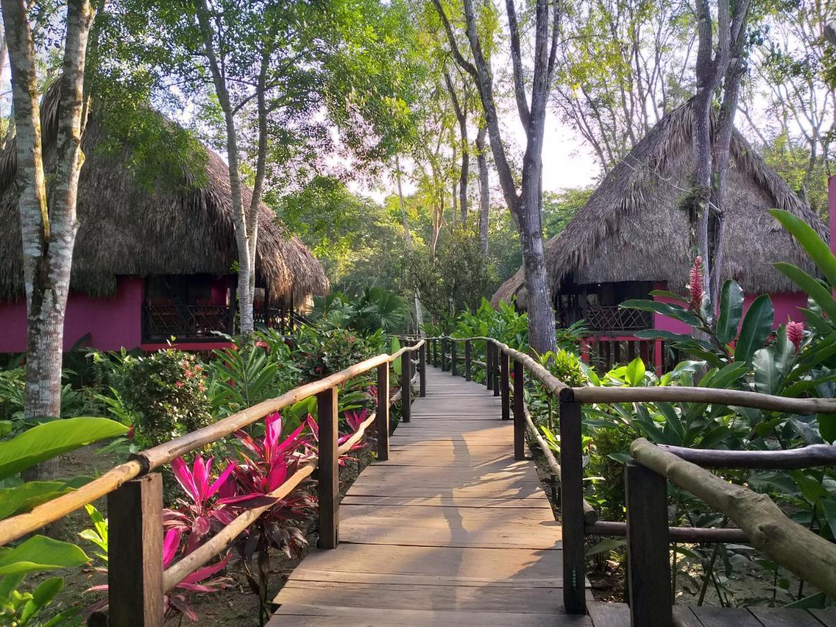 Las Guacamayas Lodge Resort, Selva Lacandona, Chiapas Mexico Tlatizapán Buitenkant foto
