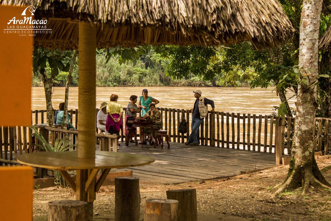 Las Guacamayas Lodge Resort, Selva Lacandona, Chiapas Mexico Tlatizapán Buitenkant foto